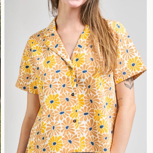 Mata Traders Olive Button Down Shirt - Picture 4 of 5